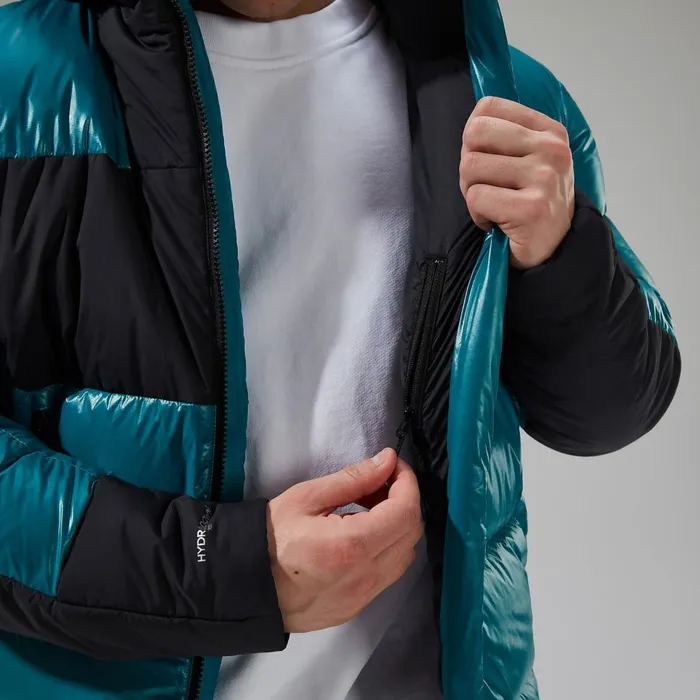 Insulated Men Berghaus URB Arkos Reflect Down Insulated Jacket 8211 Turquoise 8211 Black