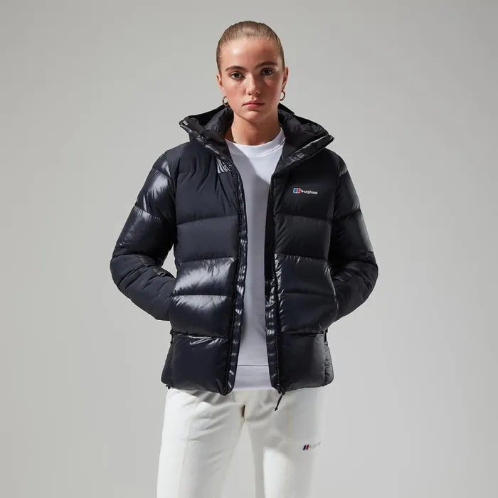 Insulated Women Berghaus Arkos Reflect Down Jacket 8211 Black