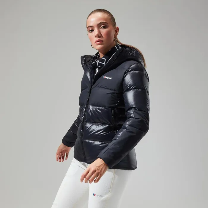 Insulated Women Berghaus Arkos Reflect Down Jacket 8211 Black