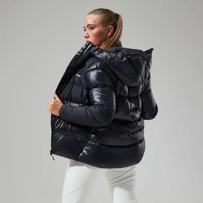 Insulated Women Berghaus Arkos Reflect Down Jacket 8211 Black