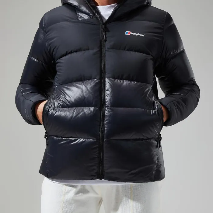 Insulated Women Berghaus Arkos Reflect Down Jacket 8211 Black