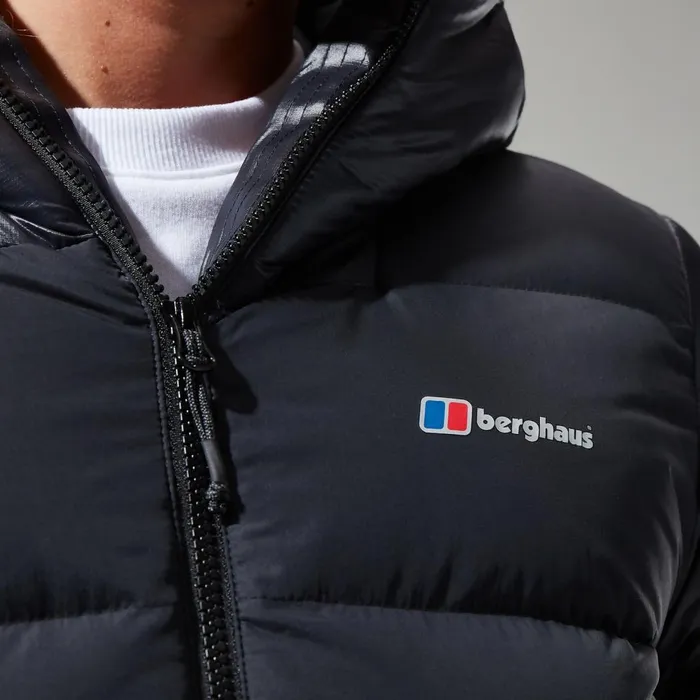 Insulated Women Berghaus Arkos Reflect Down Jacket 8211 Black