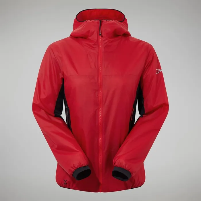 Insulated Women Berghaus MTN Arete LB Synthetic Hoody 8211 RedBlack