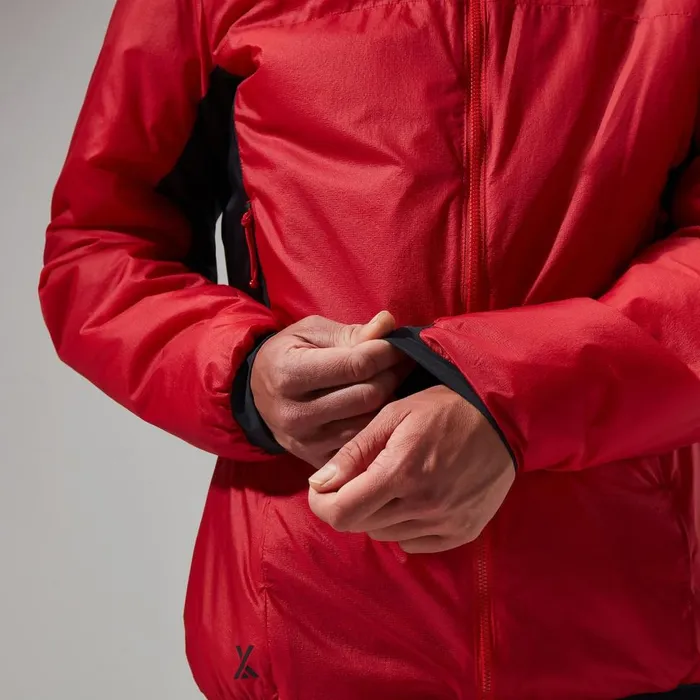 Insulated Women Berghaus MTN Arete LB Synthetic Hoody 8211 RedBlack