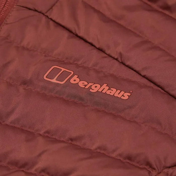 Insulated Women Berghaus Nula Micro Synthetic Insulated Long Jacket 8211 Brown