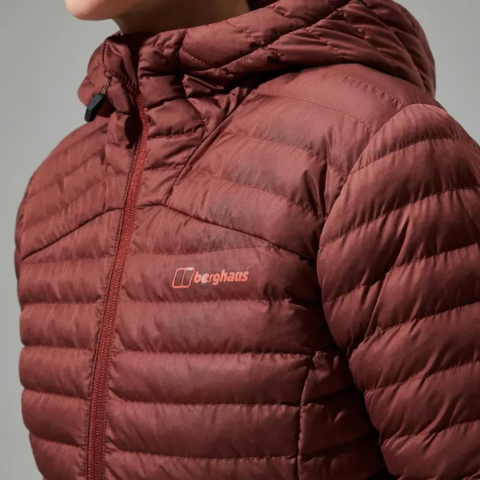 Insulated Women Berghaus Nula Micro Synthetic Insulated Long Jacket 8211 Brown