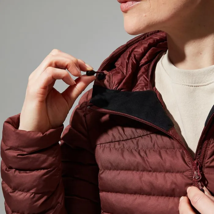 Insulated Women Berghaus Nula Micro Synthetic Insulated Long Jacket 8211 Brown