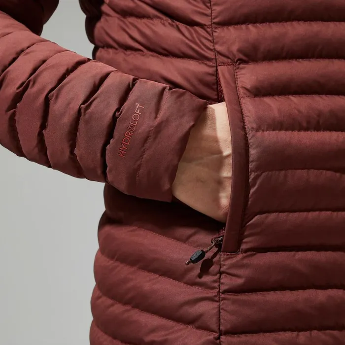 Insulated Women Berghaus Nula Micro Synthetic Insulated Long Jacket 8211 Brown