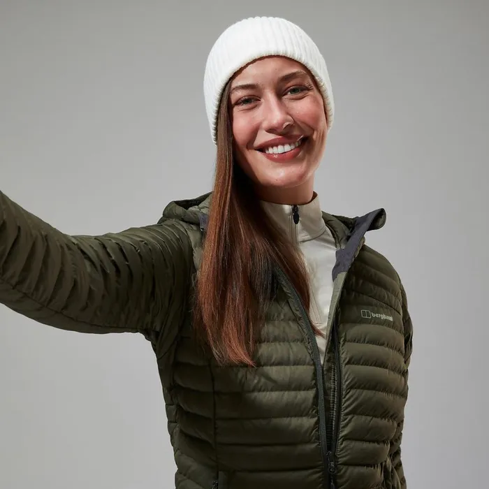 Insulated Women Berghaus Nula Micro Synthetic Insulated Long Jacket 8211 Green