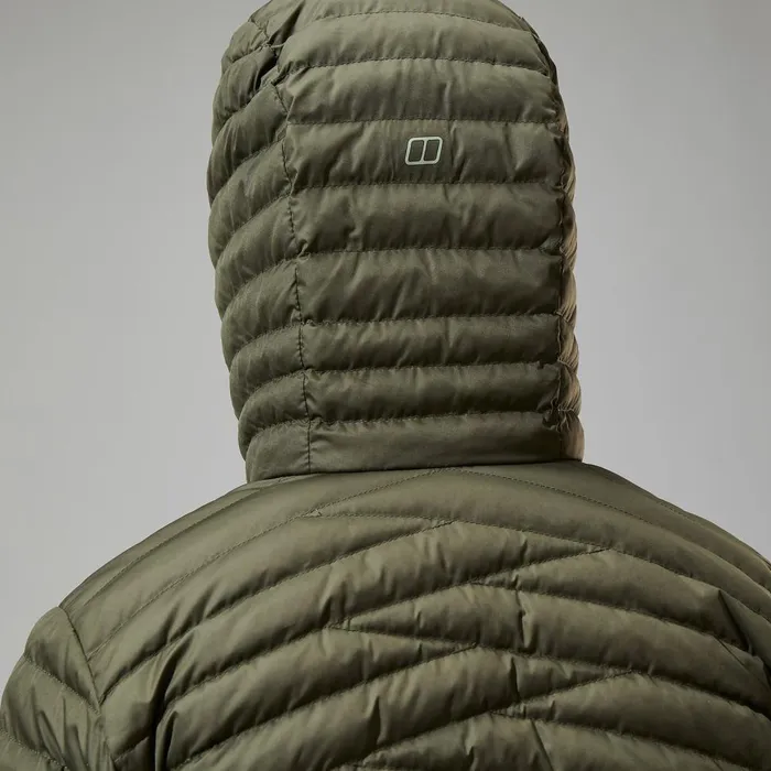 Insulated Women Berghaus Nula Micro Synthetic Insulated Long Jacket 8211 Green