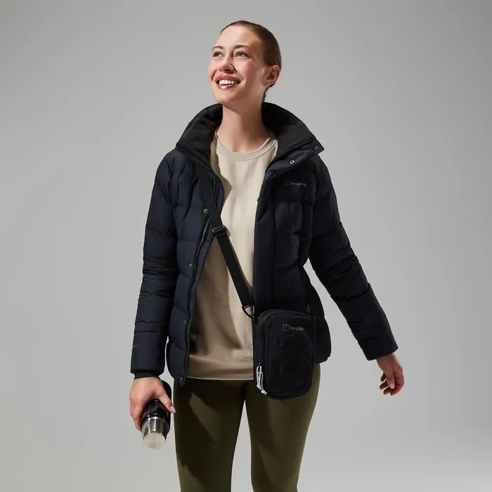 Insulated Women Berghaus Rosthwaite Reflect Down Jacket 8211 Black