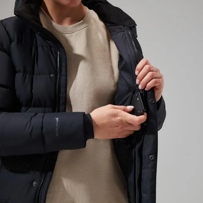 Insulated Women Berghaus Rosthwaite Reflect Down Jacket 8211 Black