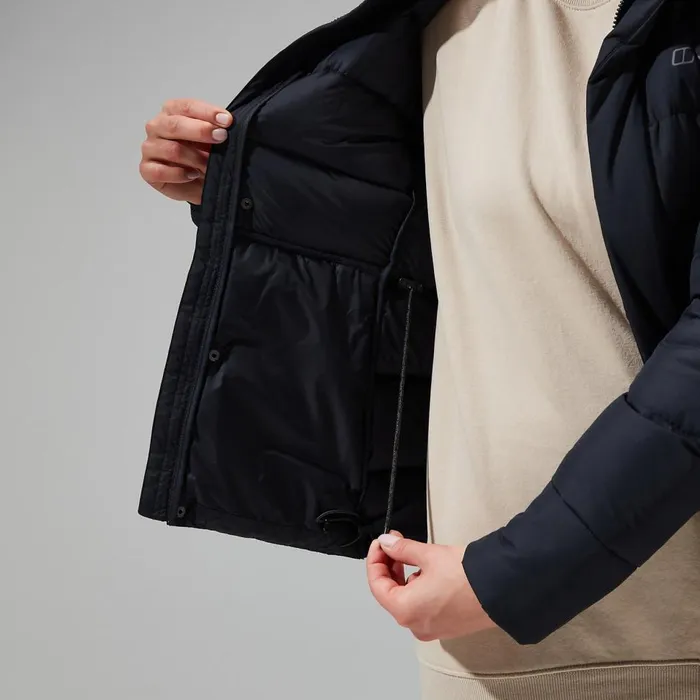 Insulated Women Berghaus Rosthwaite Reflect Down Jacket 8211 Black