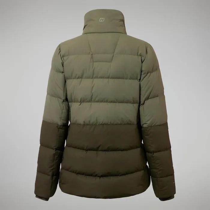 Insulated Women Berghaus Rosthwaite Reflect Down Jacket 8211 GreenDark Green