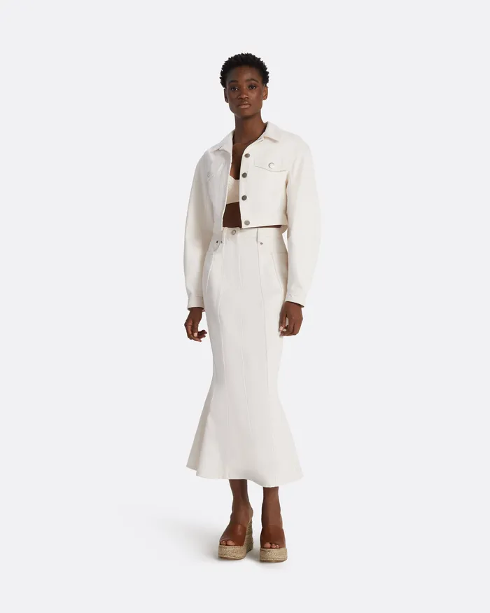 Jackets and Coats Amalie Ivory Jacket Ivory Safiyaa Women