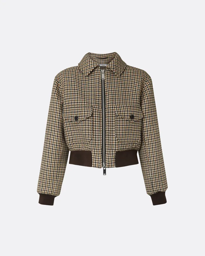 Jackets and Coats Elisa Brown Jacket Brown 8211 Safiyaa Women