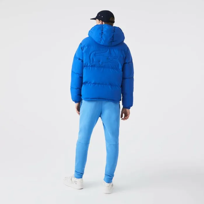 Jackets and Coats Men Lacoste Men039s WaterRepellent Puffer Jacket Blue K1q