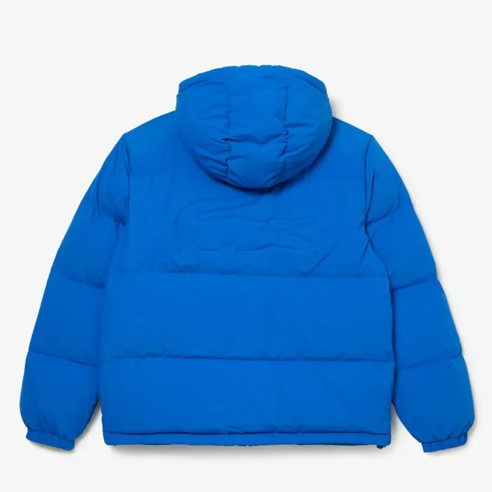Jackets and Coats Men Lacoste Men039s WaterRepellent Puffer Jacket Blue K1q