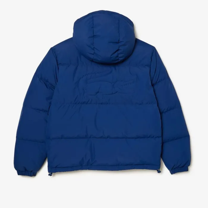Jackets and Coats Men Lacoste Men039s WaterRepellent Puffer Jacket Methylene Blue F9f