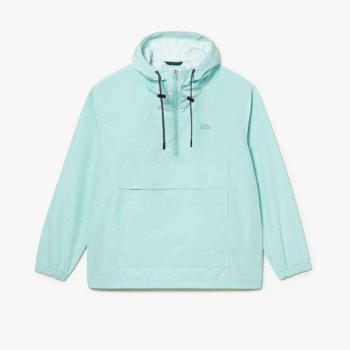Jackets and Coats Men Lacoste Mens PullOver Jacket Mint Lgf