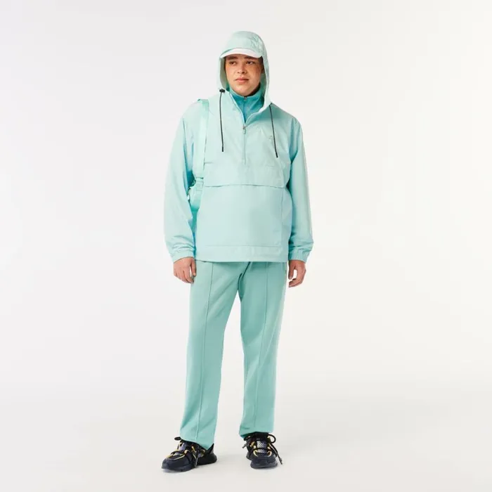 Jackets and Coats Men Lacoste Mens PullOver Jacket Mint Lgf