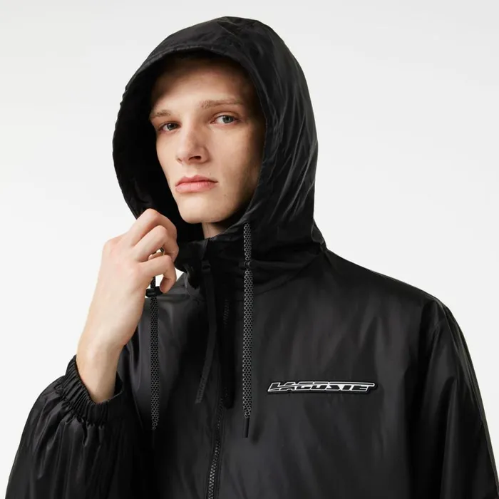 Jackets and Coats Men Lacoste Mens Quilted Jacket Black C31