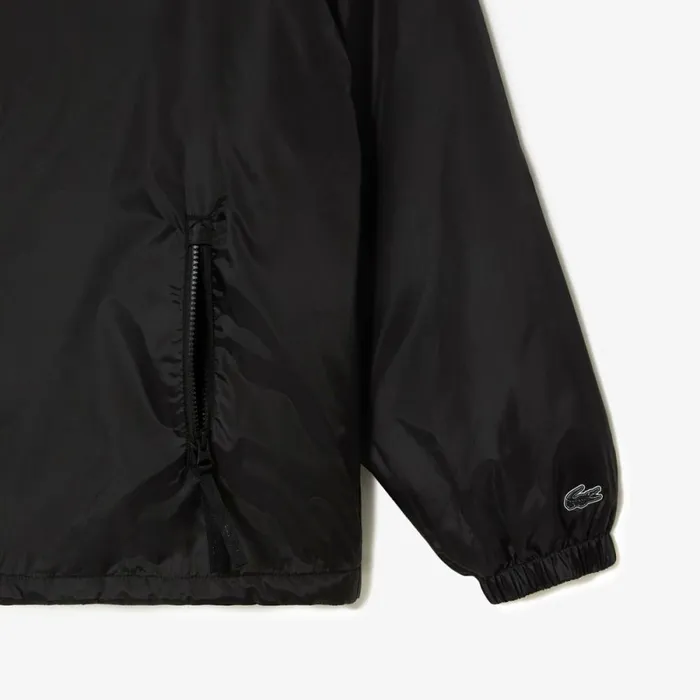 Jackets and Coats Men Lacoste Mens Quilted Jacket Black C31
