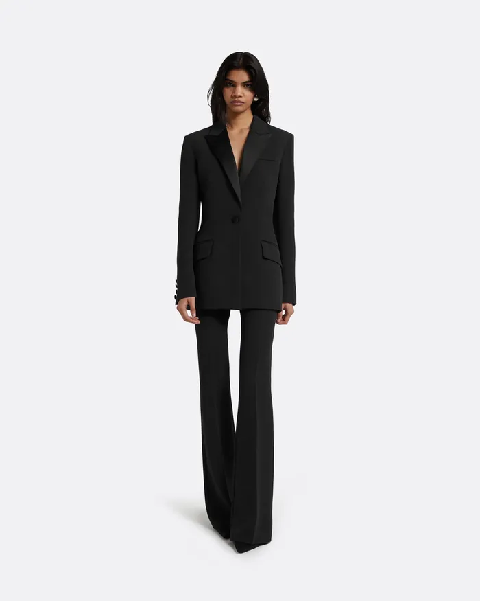 Jackets and Coats Safiyaa Women Arlene Black Jacket Black