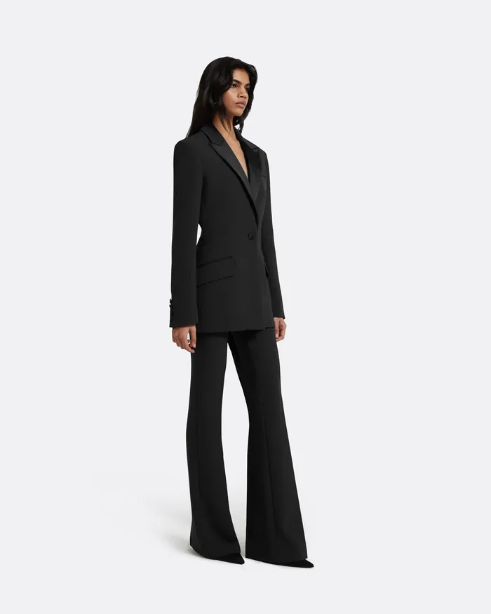 Jackets and Coats Safiyaa Women Arlene Black Jacket Black