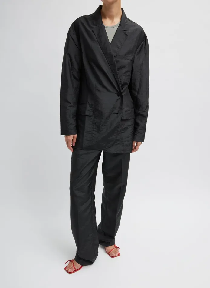 Jackets and Outerwear Women Tibi Crispy Nylon Liam Blazer