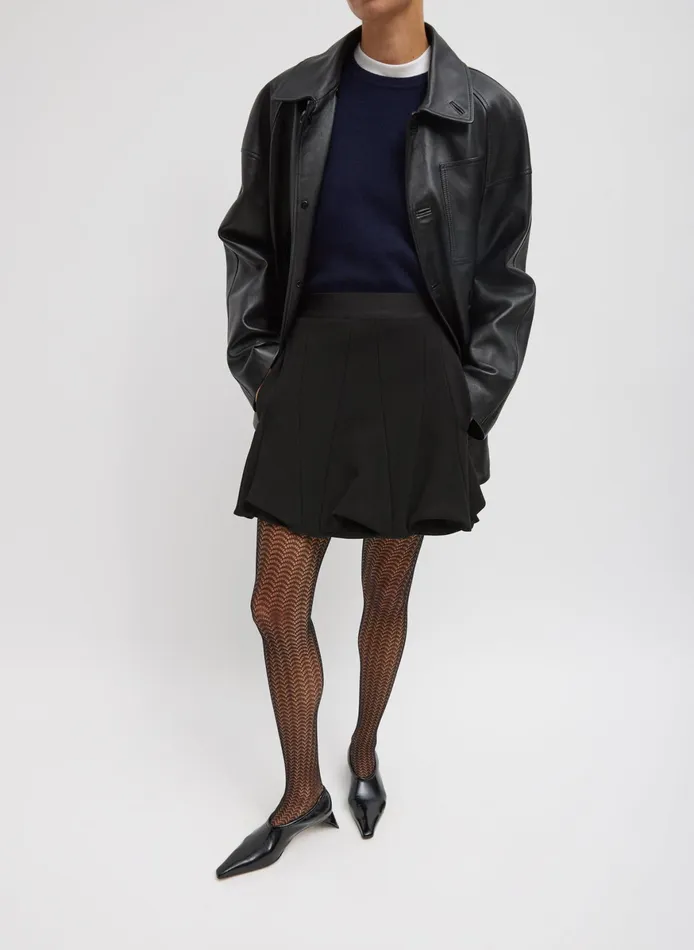 Jackets and Outerwear Women Tibi Leather Carcoat