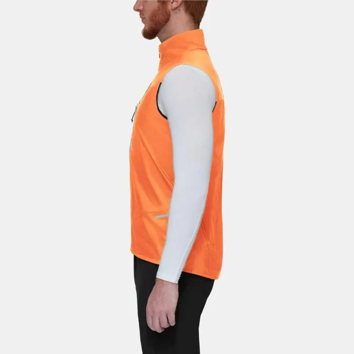 Jackets and Vests Men Mammut Aenergy TR WB Hybrid Vest Dark Tangerineblack