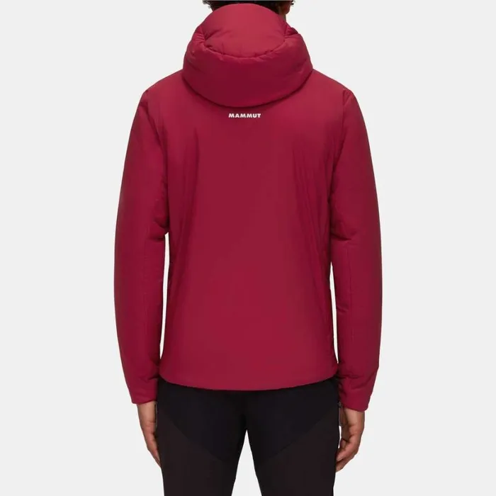 Jackets and Vests Men Mammut Rime IN Flex Hooded Jacket Blood Red