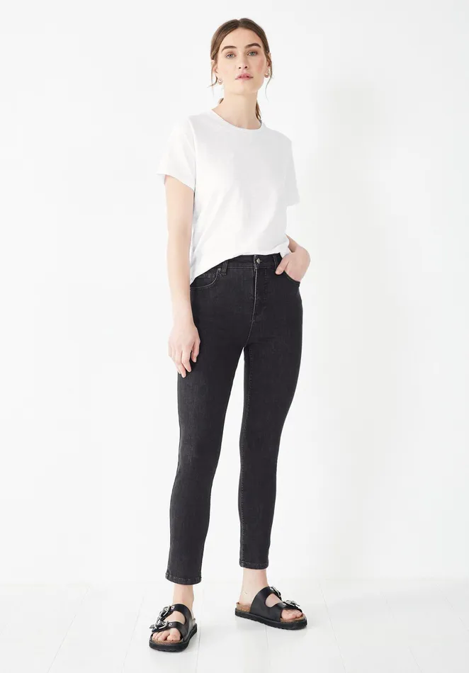 Jeans Women Hush Erin Skinny Jeans Washed Black