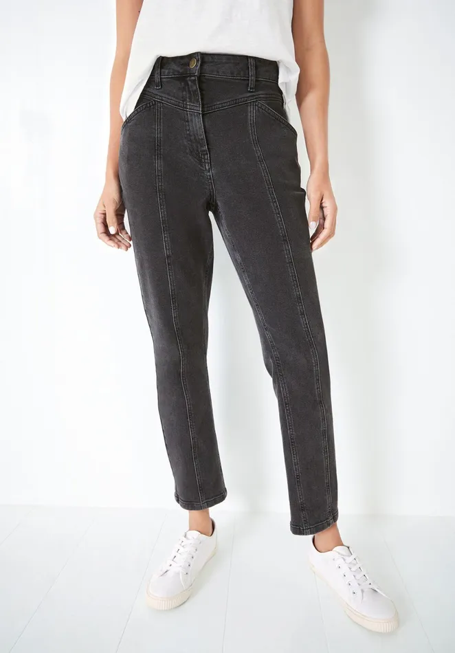 Jeans Women Hush Evita Seamed Jeans Washed Black