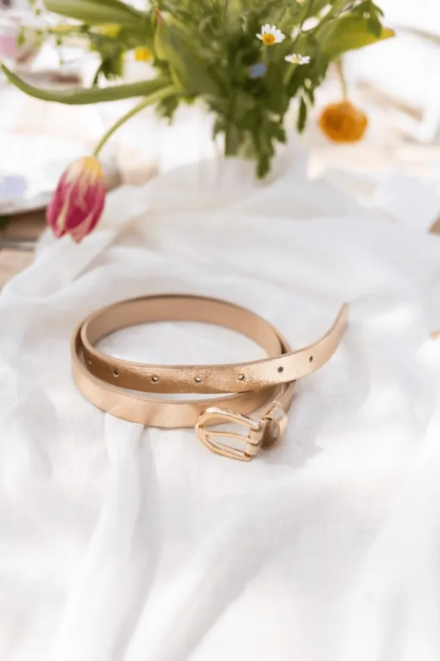 Jewelry and Accessories Belts Easy Clothes Golden Dannya Belt Golden Jewelry and Accessories Belts Easy Clothes Golden Dannya Belt Golden