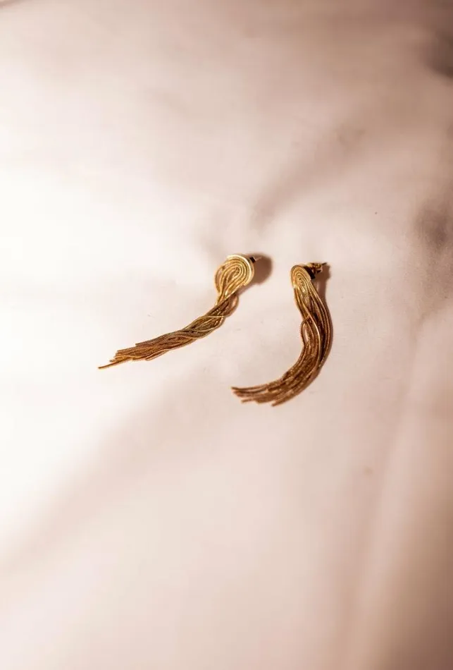 Jewelry and Accessories Earrings Easy Clothes Golden Sunni Earrings Jewelry and Accessories Earrings Easy Clothes Golden Sunni Earrings