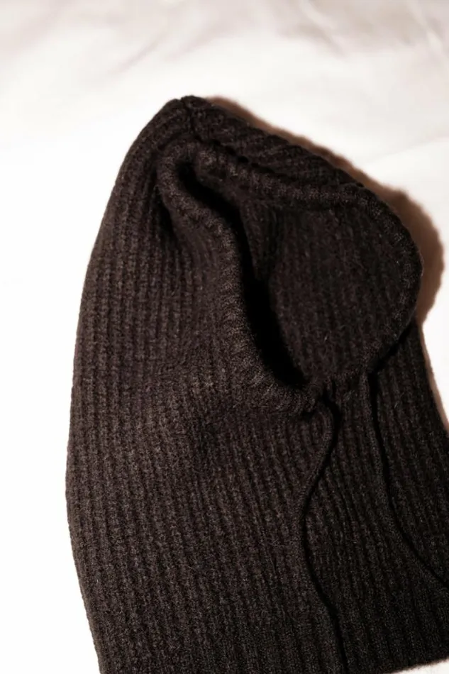 Jewelry and Accessories Hats and Beanies Easy Clothes Black Malou Hood Black