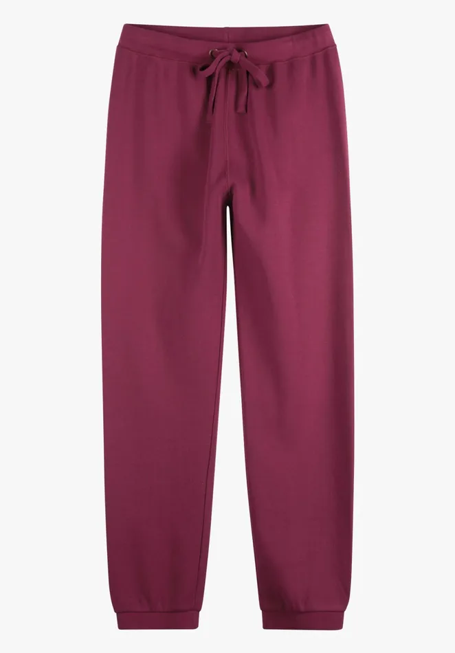 Joggers and Leggings Women Hush Lindsey Washed Joggers Deep Purple