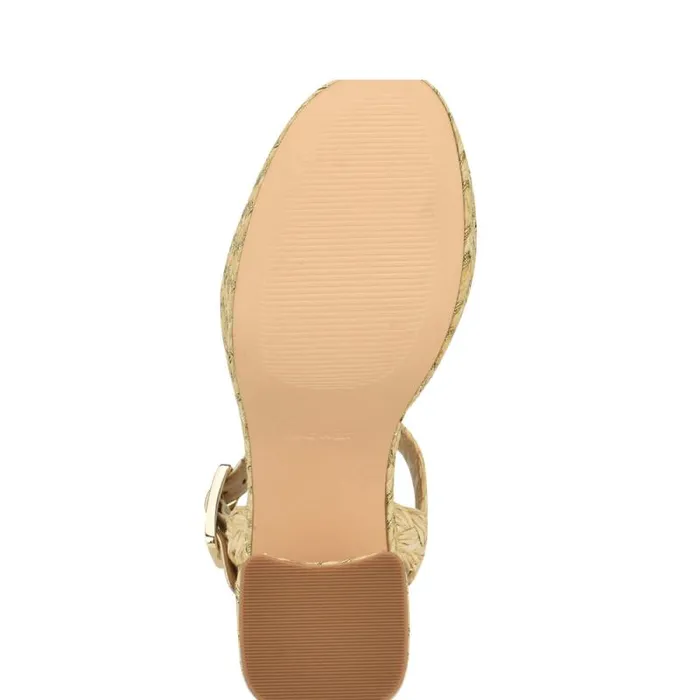 Jolane Espadrille Platform Sandals Medium Natural Women Nine West Sandals