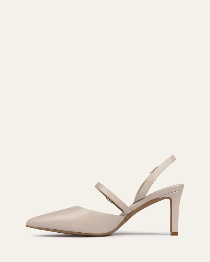 jomercer Karina mid heels bone leather Women MID HEELS