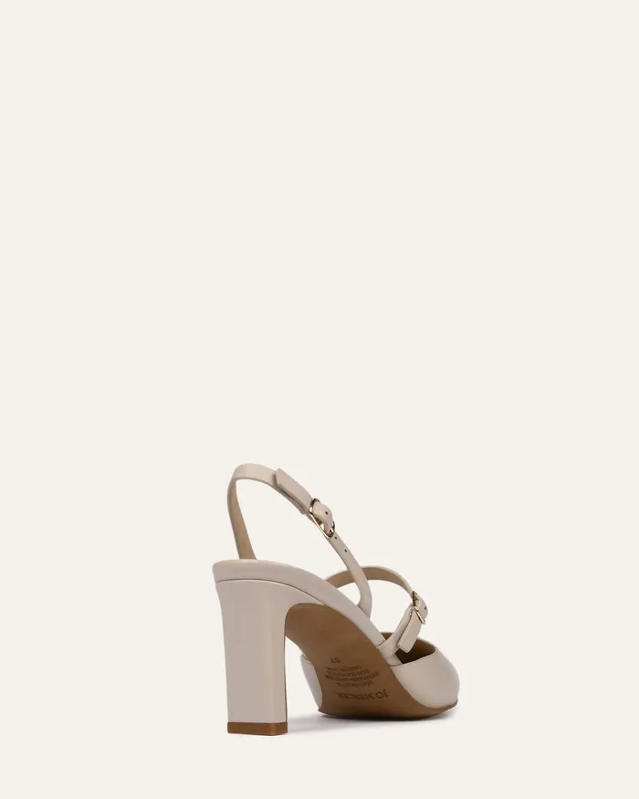 jomercer Karina mid heels bone leather Women MID HEELS