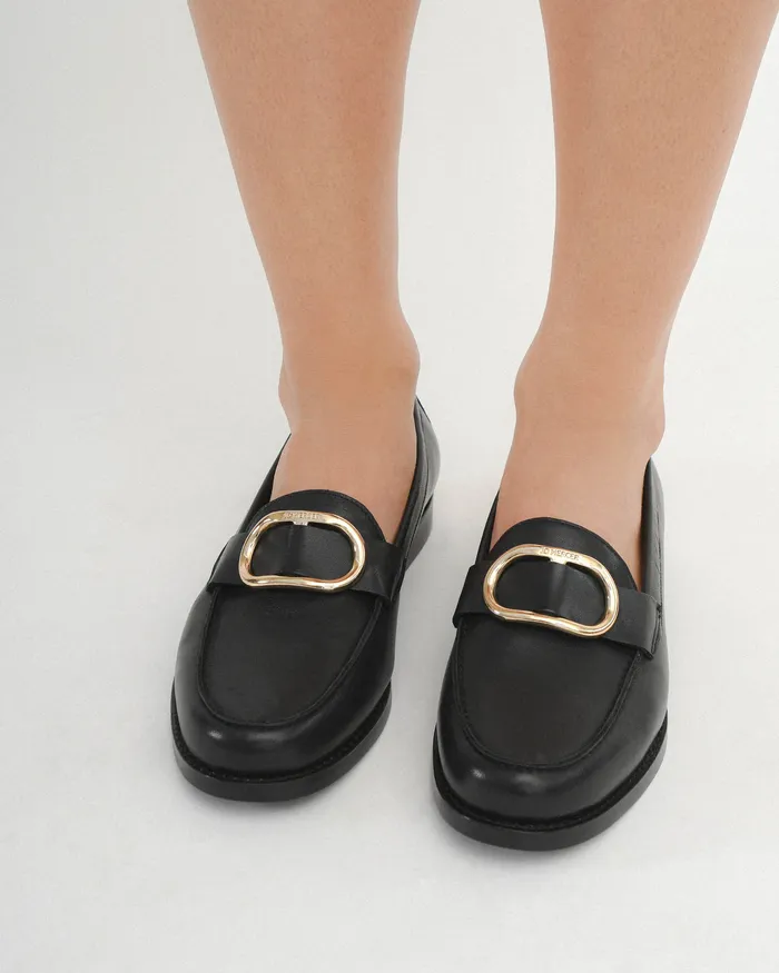 jomercer LACE UP and LOAFERS Women Tamara loafers black leather jomercer LACE UP and LOAFERS Women Tamara loafers black leather