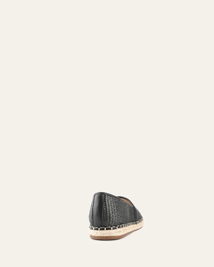 jomercer Oakley loafers black raffia Women LACE UP and LOAFERS jomercer Oakley loafers black raffia Women LACE UP and LOAFERS