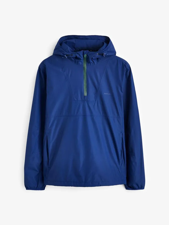 Joules Coats and Jackets Men Blue Popover Waterproof Jacket
