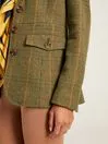 Joules Coats and Jackets Women Green Tweed Blazer