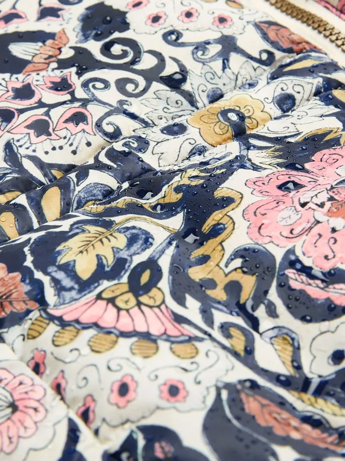 Joules Coats and Jackets Women Paisley Print Showerproof Padded Gilet