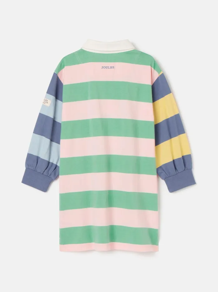 Joules Dresses Girls Multi Jersey Polo Shirt Dress