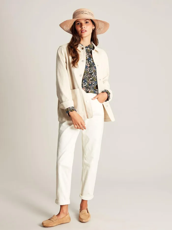 Joules Shirts and Blouses Women Blue Kalina Concealed Placket Shirt