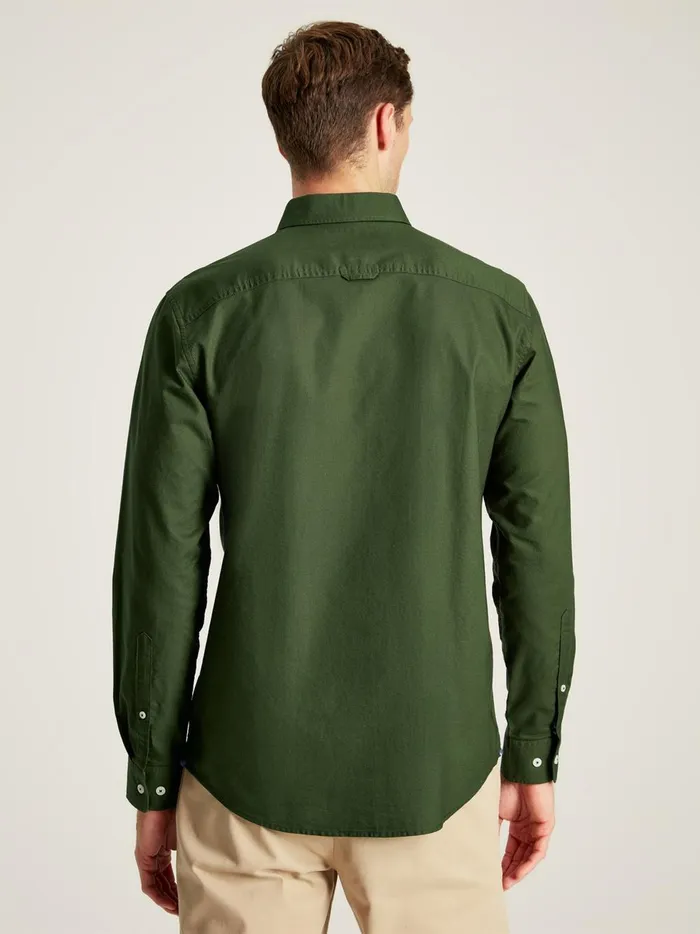 Joules Shirts Men Green Long Sleeve Shirt